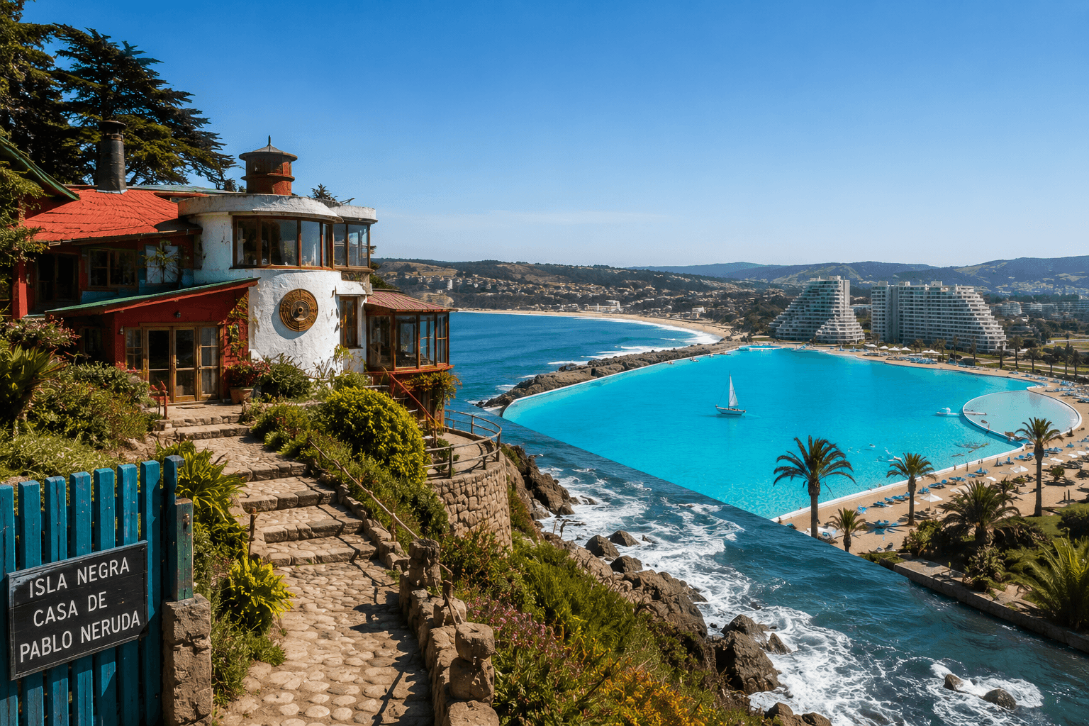 Isla Negra, Algarrobo & Undurraga